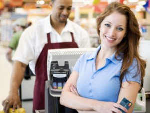 Im Supermarkt bezahlen mit MasterCard